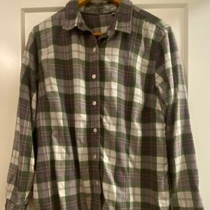 Toad and co organic cotton flannel shirt